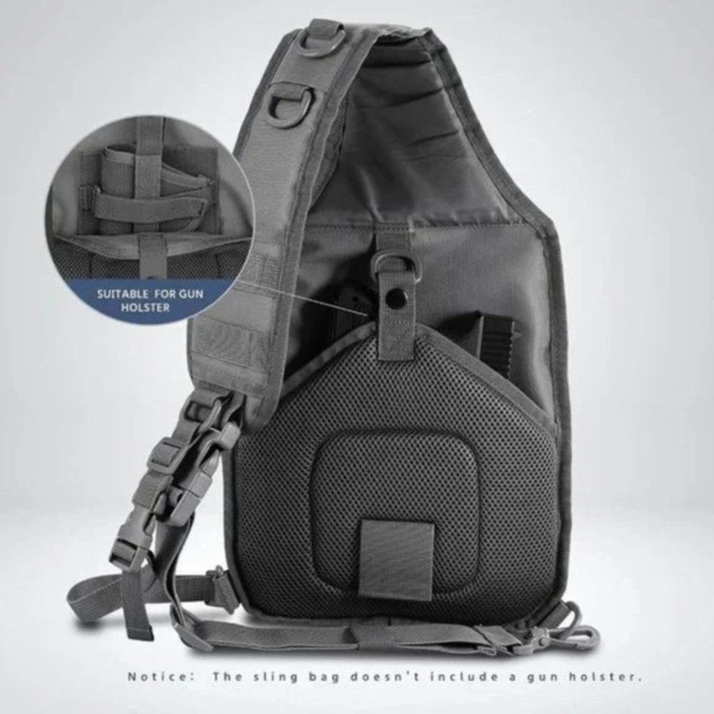 NEW TACTICAL Sling Bag Pack Military Rover - Picture 6 of 10